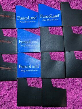 14 Nintendo NES Game Cartridge Dust Cover Sleeve Cart Oem Blank & Funcoland